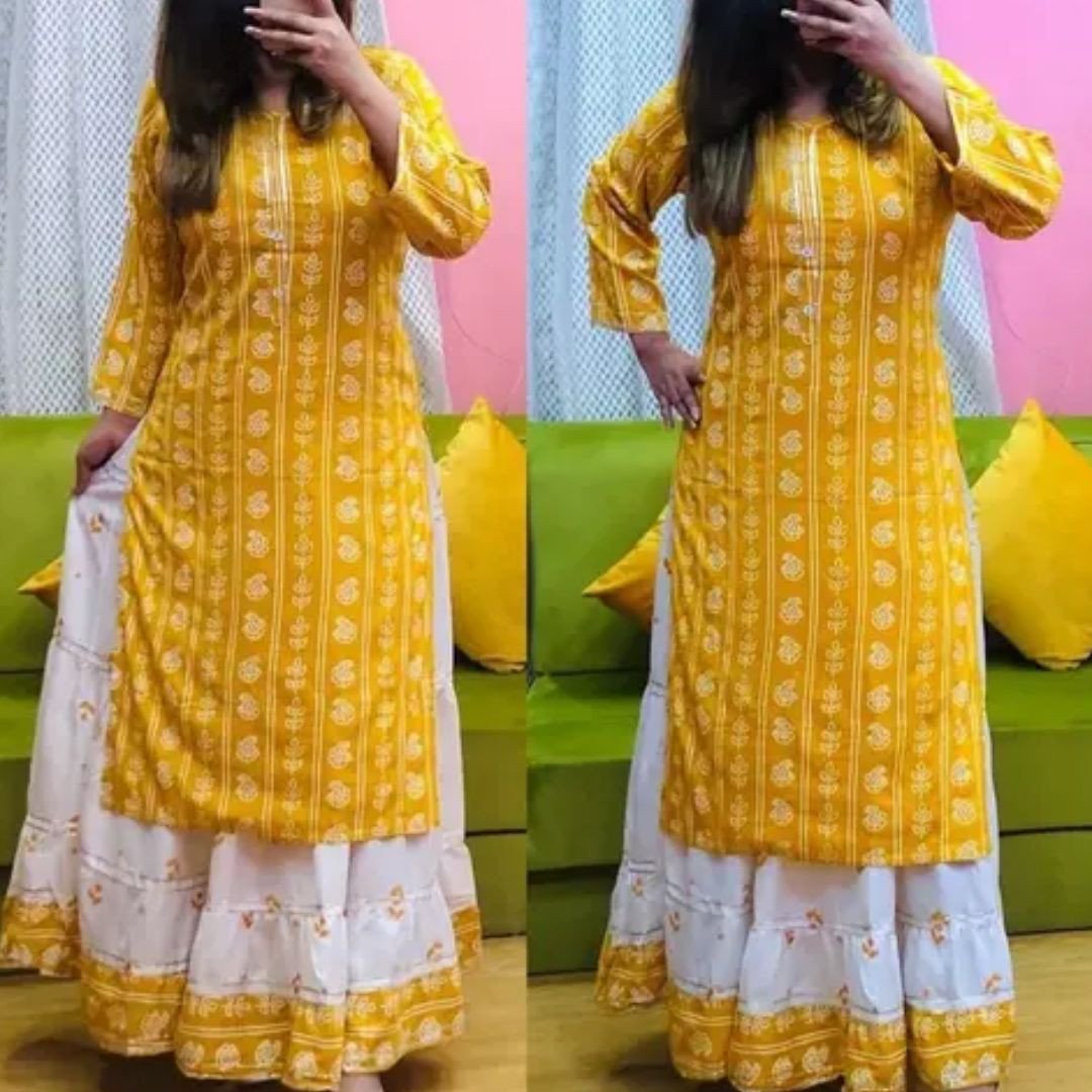 High Demandable Kurti with Skirt